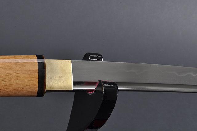 FULLY HANDMADE PRACTICAL CLAY TEMPERED JAPANESE SAMURAI KATANA SWORD - buyblade