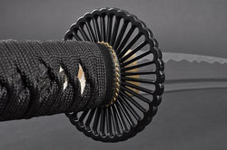FULLY HANDMADE EMPIRE WHEEL ALUMINIUM JAPANESE KATANA & WAKIZASHI TRAINING SWORDS - buyblade