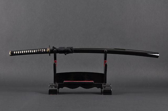 Fully Functional Samurai Katana Sword, Sharp 1095 Carbon Steel Blade, Hand Forged Clay Termpered, Full Tang, Crane Tsuba