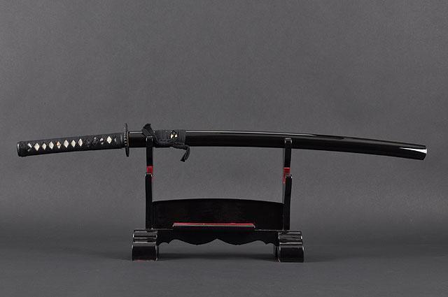 FULLY HANDMADE EMPIRE WHEEL STAINLESS JAPANESE KATANA TRAINING SWORD - buyblade