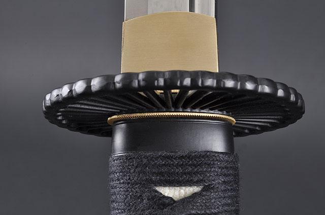 FULLY HANDMADE EMPIRE WHEEL STAINLESS JAPANESE KATANA TRAINING SWORD - buyblade