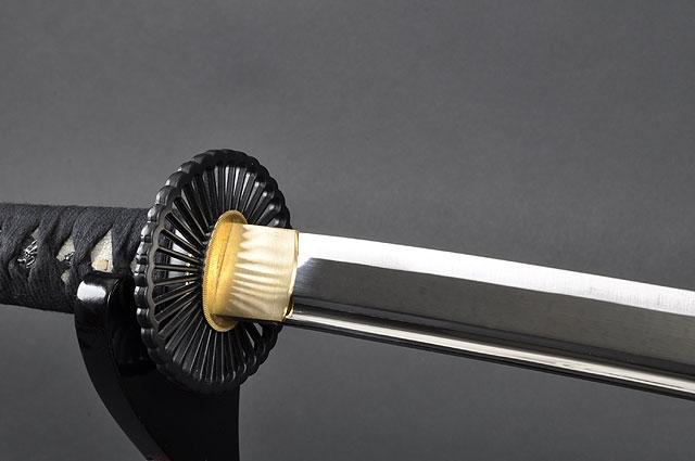 FULLY HANDMADE EMPIRE WHEEL STAINLESS JAPANESE KATANA TRAINING SWORD - buyblade