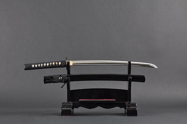 FULLY HANDMADE STAINLESS JAPANESE SAMURAI WAKIZASHI TRAINING SWORD - buyblade