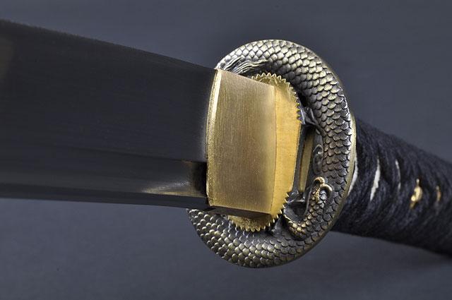 FULLY HANDMADE QUALITY DRAGON JAPANESE SAMURAI TANTO SWORD