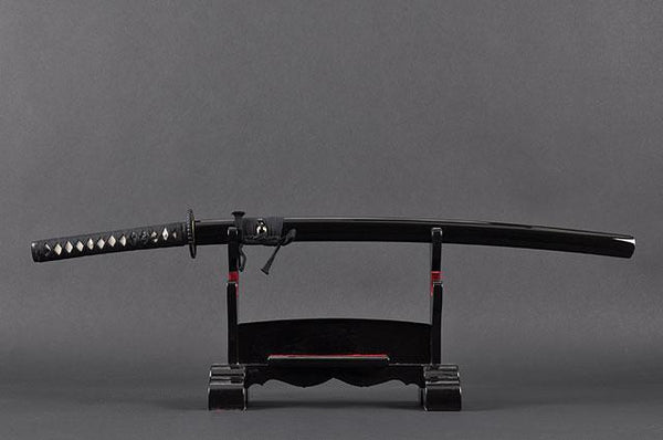 FULLY HANDMADE EMPIRE WHEEL PRACTICAL JAPANESE SAMURAI KATANA SWORD - buyblade