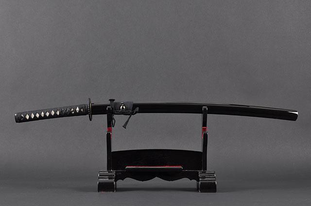 FULLY HANDMADE EMPIRE WHEEL PRACTICAL JAPANESE SAMURAI KATANA SWORD - buyblade