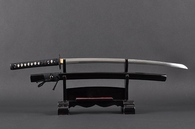 FULLY HANDMADE EMPIRE WHEEL PRACTICAL JAPANESE SAMURAI KATANA SWORD - buyblade