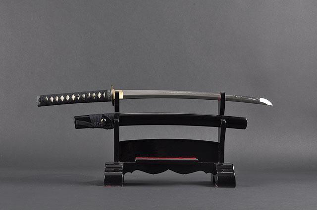 FULLY HAND FORGED MUSASHI PRACTICAL JAPANESE SAMURAI WAKIZASHI SWORD - buyblade