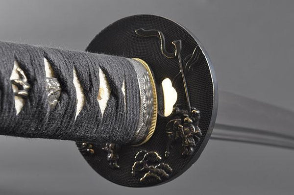 FULLY HAND FORGED CLAY TEMPER PRACTICAL SAMURAI KATANA SWORD - buyblade