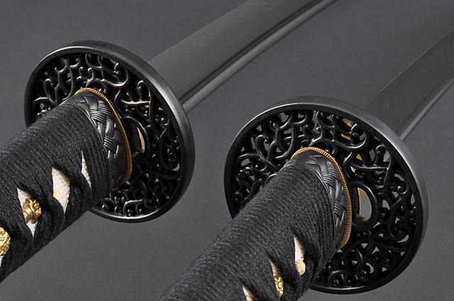 FULLY HANDMADE PRACTICAL JAPANESE SAMURAI KATANA & WAKIZASHI SWORDS - buyblade