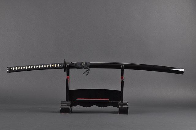 FULLY HANDMADE EMPIRE WHEEL QUALITY LONG HANDLE JAPANESE SAMURAI KATANA SWORD - buyblade