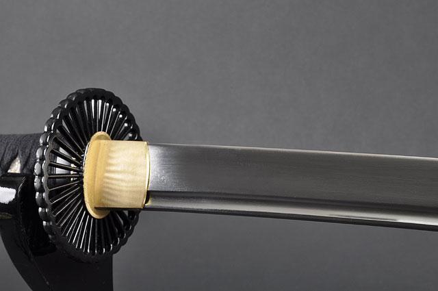 FULLY HANDMADE EMPIRE WHEEL QUALITY LONG HANDLE JAPANESE SAMURAI KATANA SWORD - buyblade