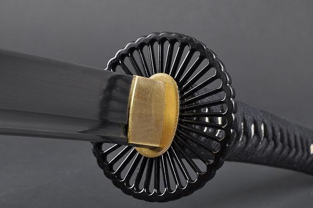 FULLY HANDMADE EMPIRE WHEEL QUALITY LONG HANDLE JAPANESE SAMURAI KATANA SWORD - buyblade