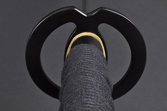 FULLY HANDMADE CLAY TEMPERED DAMASCUS MUSASHI SAMURAI KATANA SWORD - buyblade