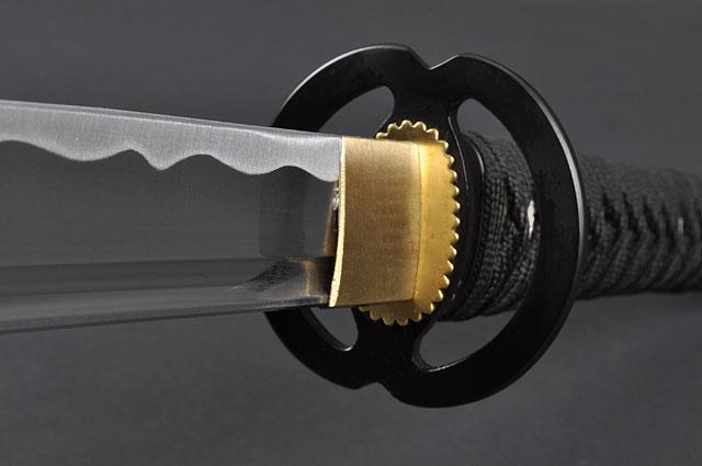 FULLY HANDMADE MUSASHI ALUMINIUM JAPANESE KATANA & WAKIZASHI TRAINING SWORDS - buyblade
