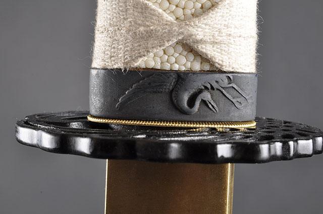 FULLY HANDMADE PRACTICAL CRANE JAPANESE SAMURAI KATANA SWORDS - buyblade