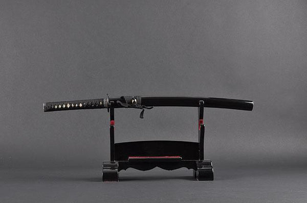 FULLY HANDMADE BAMBOO ALUMINIUM ALLOY JAPANESE SAMURAI WAKIZASHI TRAINING SWORD - buyblade