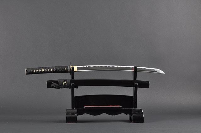 FULLY HANDMADE BAMBOO ALUMINIUM ALLOY JAPANESE SAMURAI WAKIZASHI TRAINING SWORD - buyblade