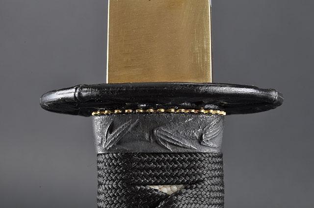 FULLY HANDMADE BAMBOO ALUMINIUM ALLOY JAPANESE SAMURAI WAKIZASHI TRAINING SWORD - buyblade
