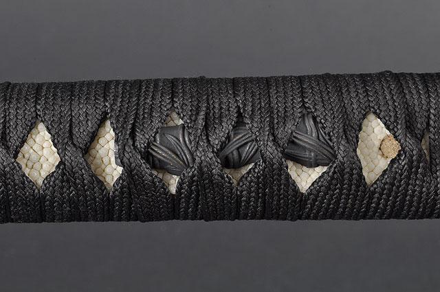 FULLY HANDMADE BAMBOO ALUMINIUM ALLOY JAPANESE SAMURAI WAKIZASHI TRAINING SWORD - buyblade