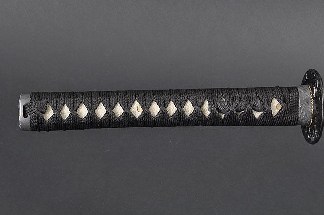 FULLY HANDMADE BAMBOO ALUMINIUM ALLOY JAPANESE SAMURAI WAKIZASHI TRAINING SWORD - buyblade