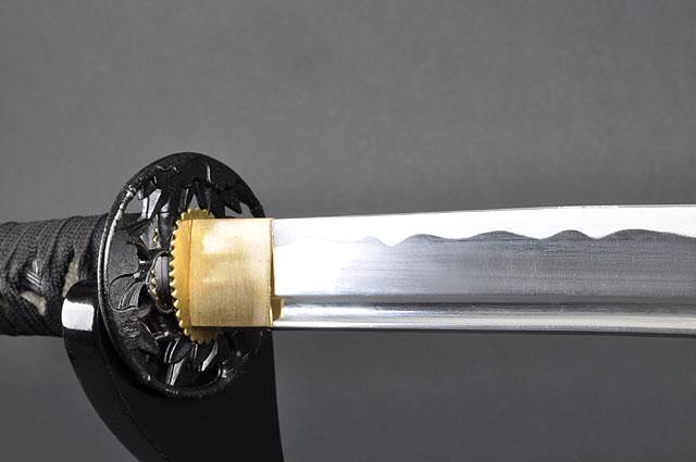 FULLY HANDMADE BAMBOO ALUMINIUM ALLOY JAPANESE SAMURAI WAKIZASHI TRAINING SWORD - buyblade