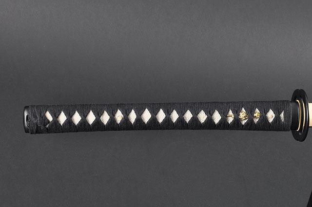FULLY HANDMADE QUALITY MUSASHI LONG HANDLE JAPANESE SAMURAI KATANA SWORD - buyblade