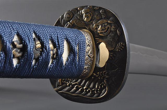 FULLY HAND FORGED CLAY TEMPER PRACTICAL SAMURAI KATANA SWORD - buyblade