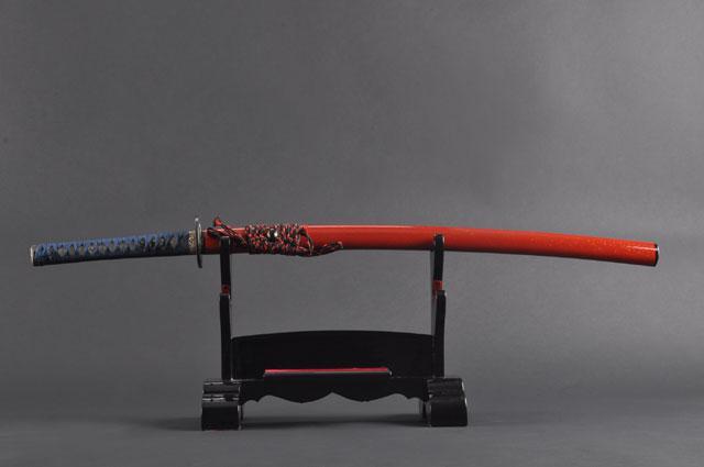 FULLY HAND FORGED CLAY TEMPER PRACTICAL SAMURAI KATANA SWORD - buyblade