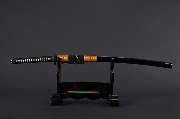 FULLY HAND FORGED CLAY TEMPER PRACTICAL DRAGON KATANA SWORD