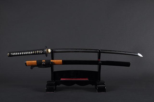 FULLY HAND FORGED CLAY TEMPER PRACTICAL DRAGON KATANA SWORD