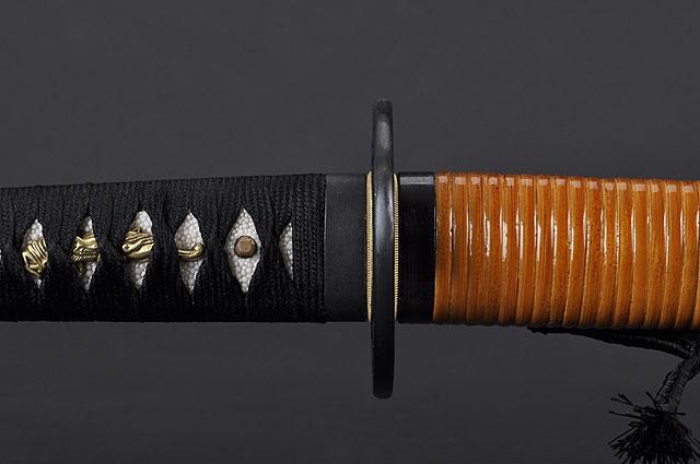FULLY HAND FORGED CLAY TEMPER PRACTICAL DRAGON KATANA SWORD