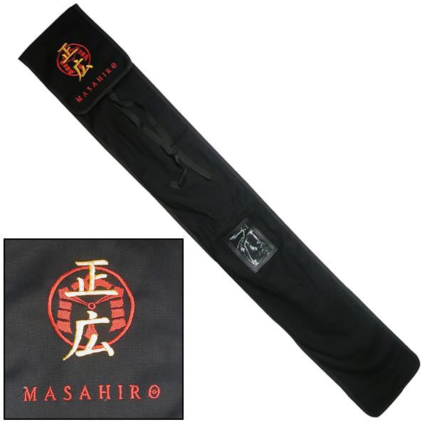 MASAHIRO CANVAS JAPANESE KATANA SWORD CARRY BLACK BAG - buyblade
