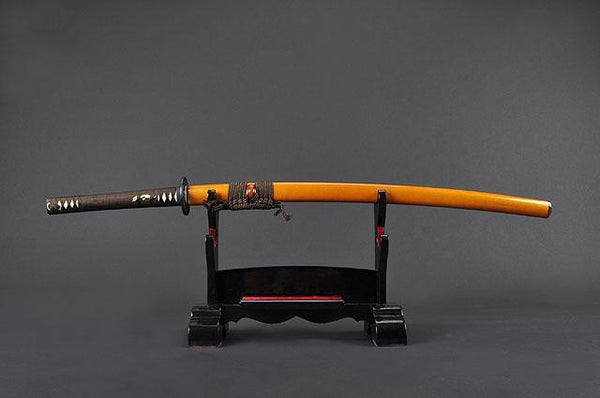 FULLY HAND FORGED CLAY TEMPER PRACTICAL DRAGON KATANA SWORD