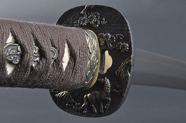 FULLY HAND FORGED CLAY TEMPER PRACTICAL SAMURAI KATANA SWORD - buyblade