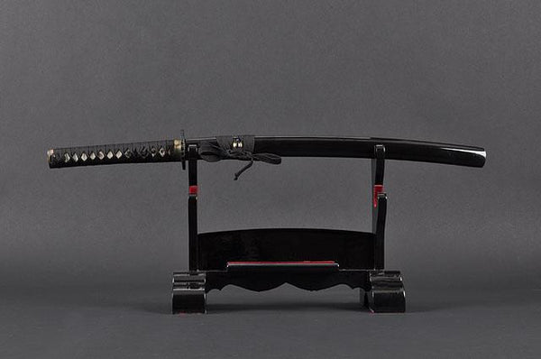 FULLY HANDMADE DANCING CRANE ALUMINIUM ALLOY JAPANESE WAKIZASHI TRAINING SWORD - buyblade