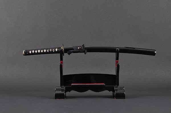 FULLY HANDMADE PRACTICAL DANCING CRANE JAPANESE SAMURAI WAKIZASHI SWORD - buyblade