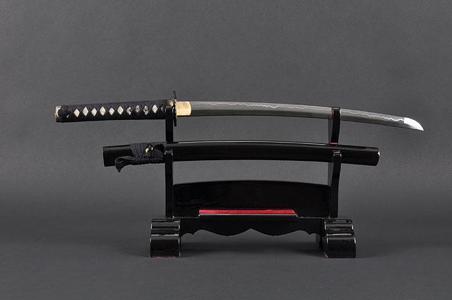 FULLY HANDMADE PRACTICAL DANCING CRANE JAPANESE SAMURAI WAKIZASHI SWORD - buyblade