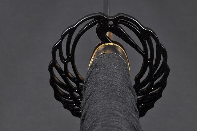 FULLY HANDMADE PRACTICAL DANCING CRANE JAPANESE SAMURAI WAKIZASHI SWORD - buyblade