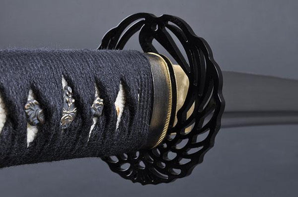 FULLY HANDMADE QUALITY DANCING CRANE LONG HANDLE JAPANESE SAMURAI KATANA SWORD - buyblade