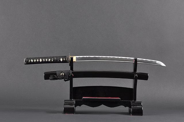 FULLY HANDMADE BAMBOO ALUMINIUM ALLOY JAPANESE SAMURAI WAKIZASHI TRAINING SWORD - buyblade