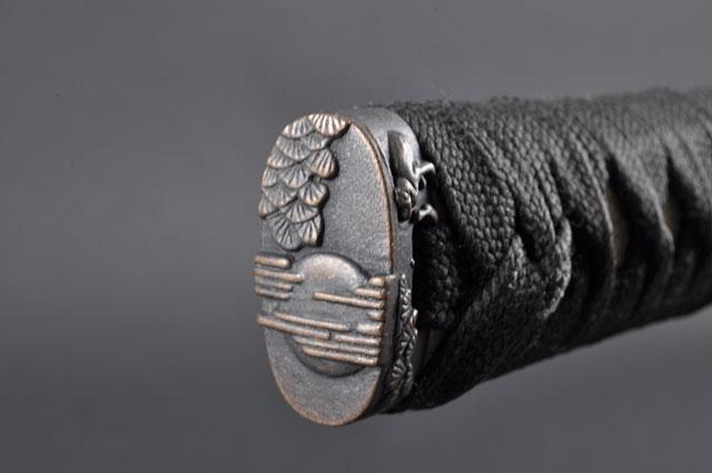 FULLY HANDMADE BAMBOO ALUMINIUM ALLOY JAPANESE SAMURAI WAKIZASHI TRAINING SWORD - buyblade