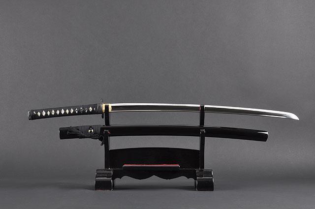 FULLY HANDMADE BAMBOO STAINLESS JAPANESE SAMURAI KATANA TRAINING SWORD - buyblade