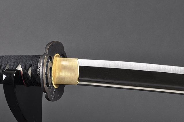 FULLY HANDMADE BAMBOO STAINLESS JAPANESE SAMURAI KATANA TRAINING SWORD - buyblade