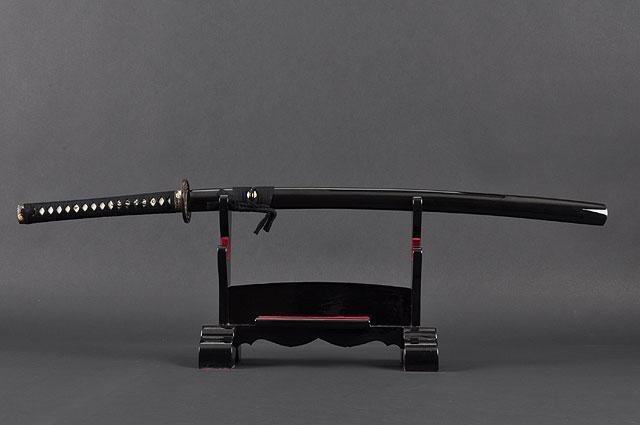 FULLY HAND FORGED CLAY TEMPER DRAGON SAMURAI KATANA SWORD - buyblade