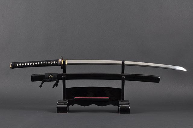 Samurai Sword | Handmade Japanese Samurai Sword With Blue Blade And  Scabbard - TrueKatana