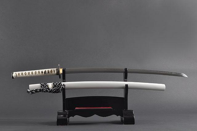 FULLY HAND FORGED CLAY TEMPER PRACTICAL SAMURAI KATANA SWORD - buyblade