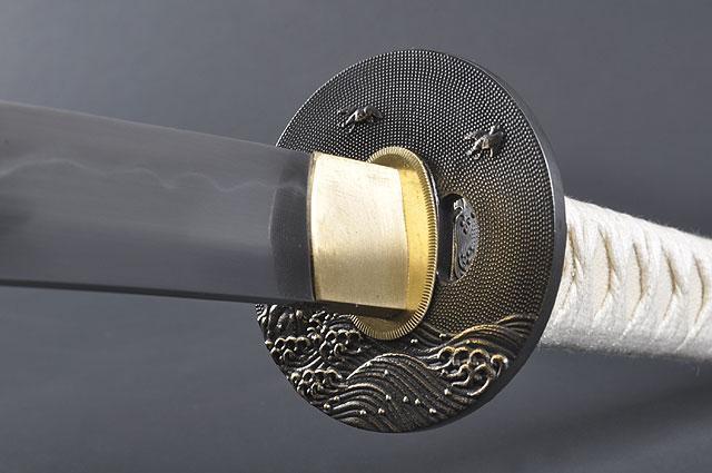 FULLY HAND FORGED CLAY TEMPER PRACTICAL SAMURAI KATANA SWORD - buyblade