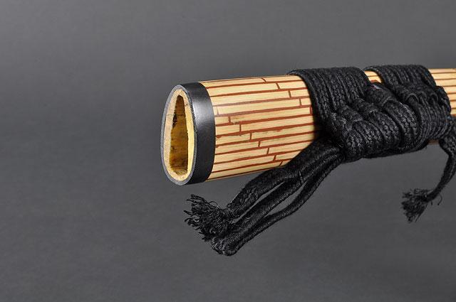 FULLY HAND FORGED YELLOW BAMBOO KATANA SWORD - buyblade