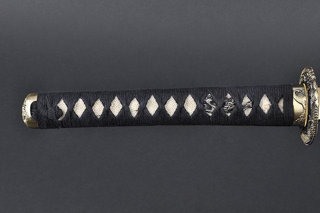 FULLY HANDMADE PRACTICAL DRAGON JAPANESE SAMURAI KATANA SWORD - buyblade